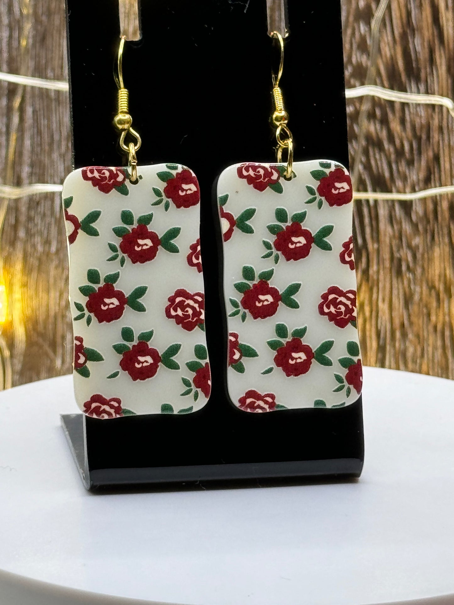 Roses Dangle Earrings