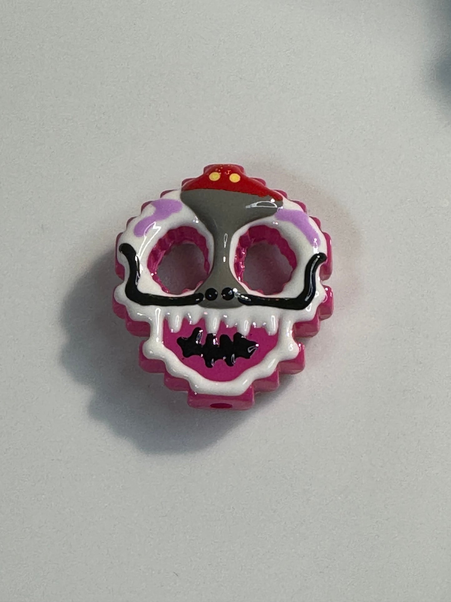 Painted Acrylic Skulls