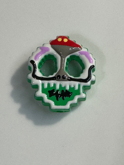 Painted Acrylic Skulls