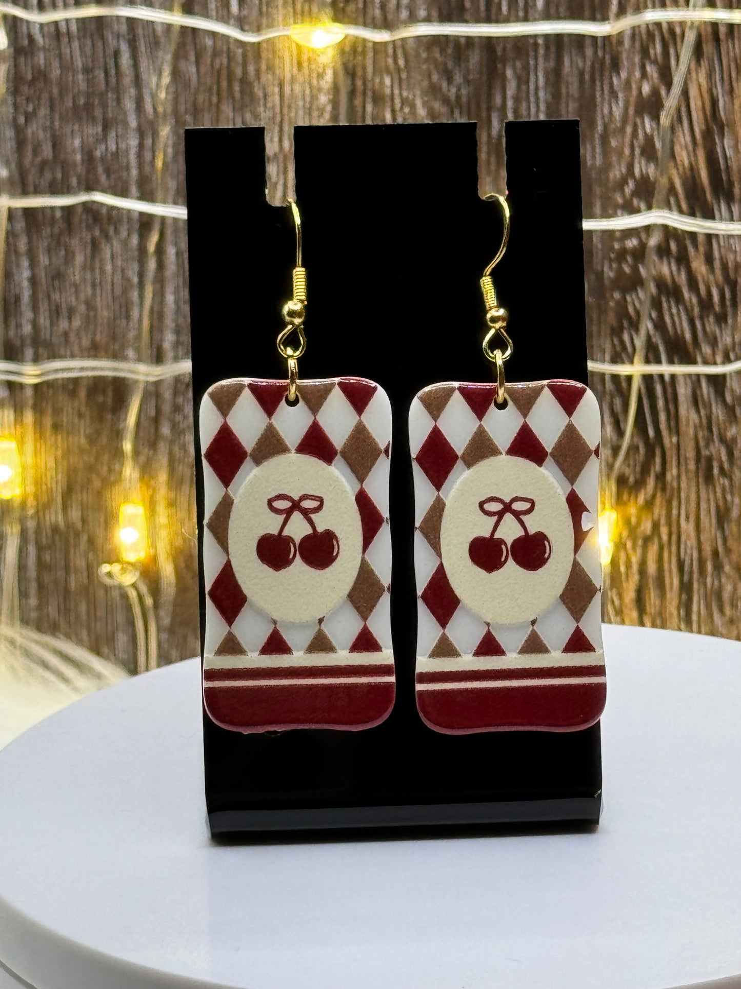 Cherry Dangle Earrings