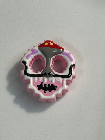 Painted Acrylic Skulls